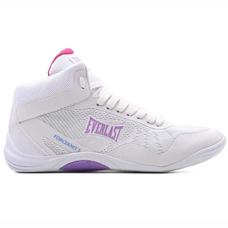 Tênis Everlast Forceknit 5 Feminino Branco Lilás - Everlast