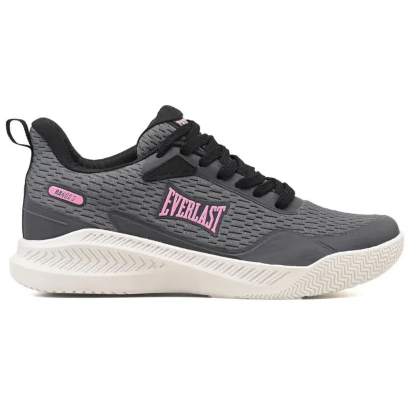 Tênis Everlast Range 3 Feminino Cinza Rosa - Everlast
