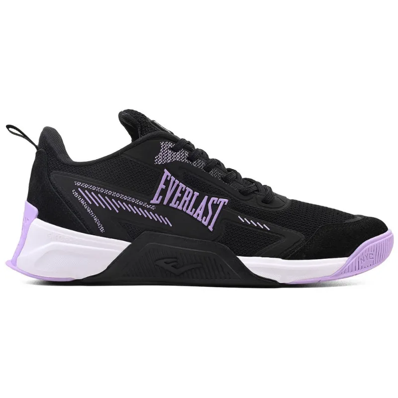Tênis Everlast Jump 5 Low - Preto/Lilás - Feminino - Everlast