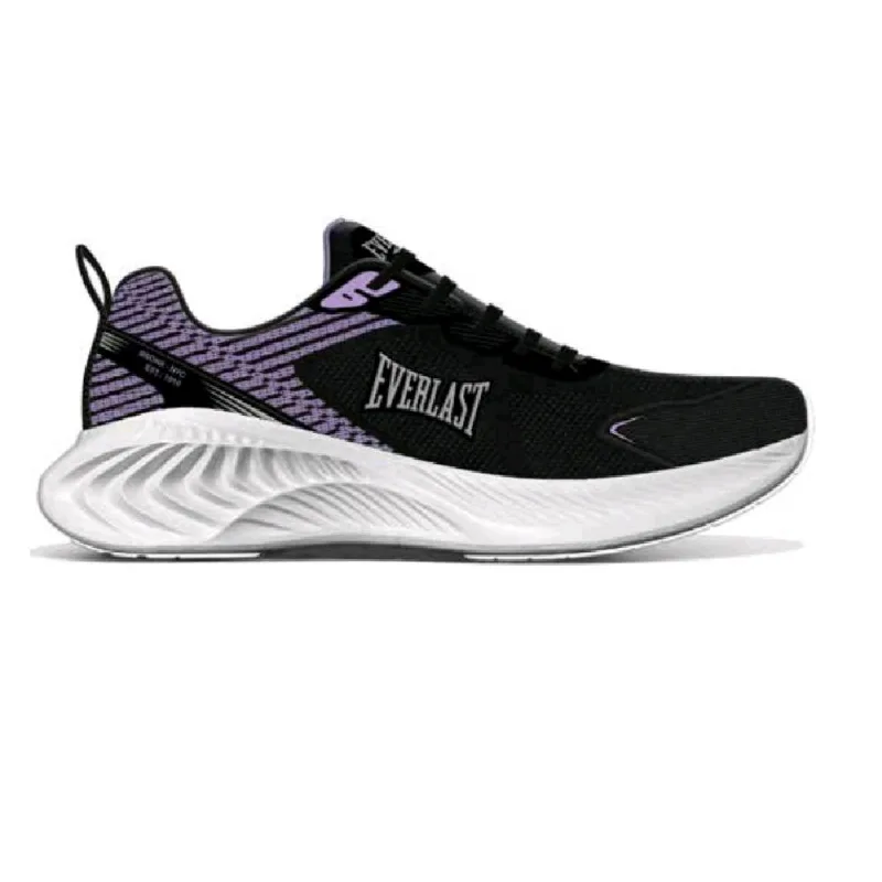 Tenis Everlast Rapid Preto/lilas 36
