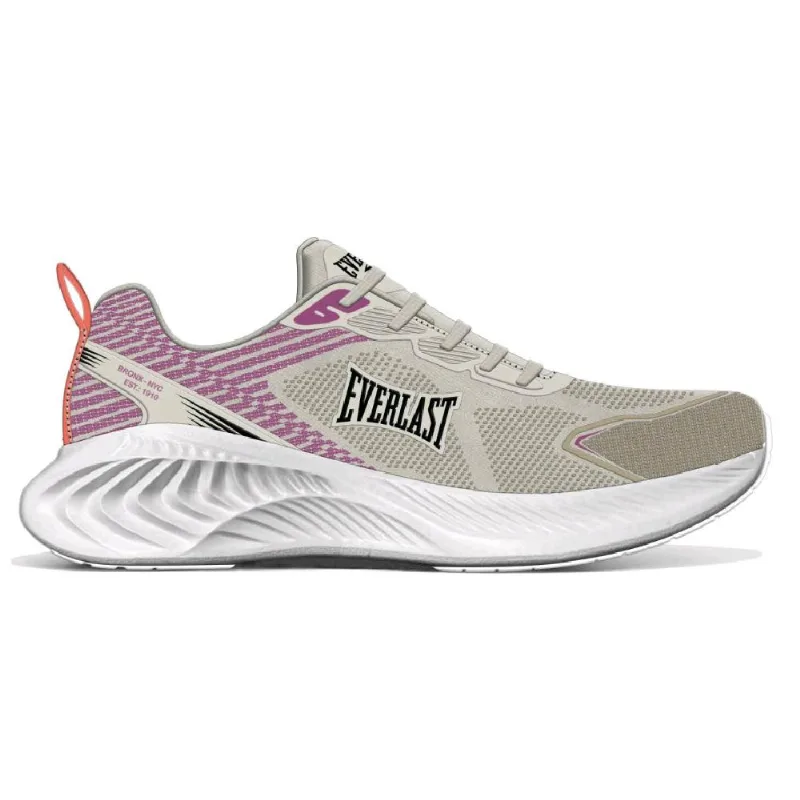 Tênis Everlast Rapid Esportivo Conforto Cinza/Rosa 034