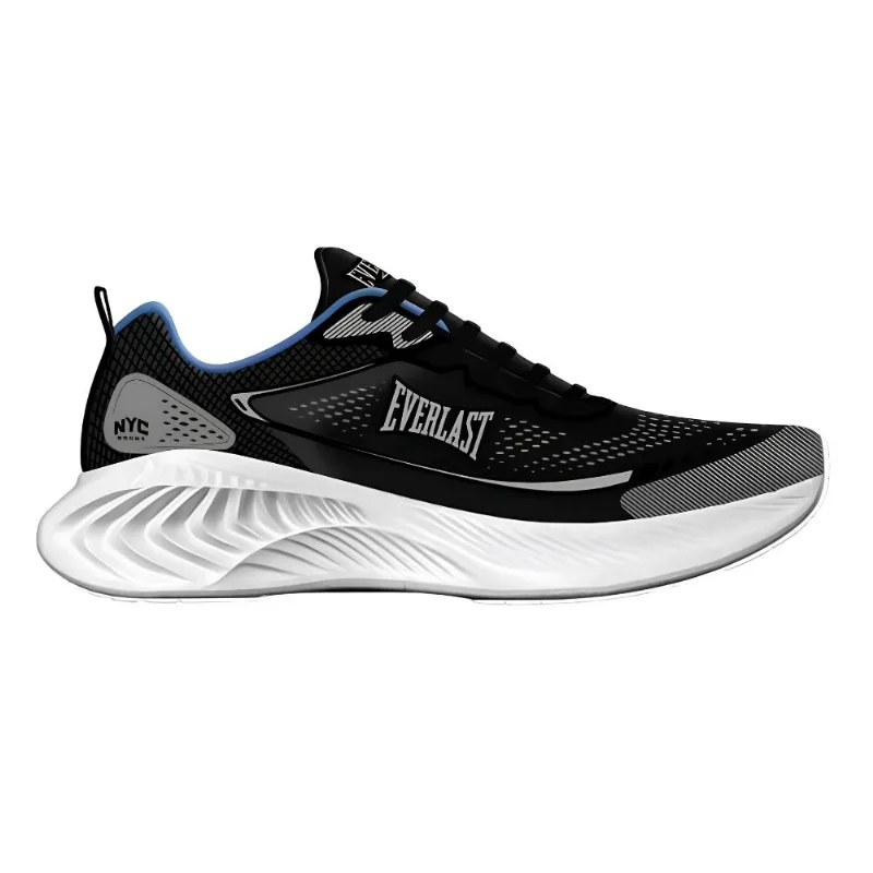Tênis Everlast Atena Esportivo Preto/Azul 39
