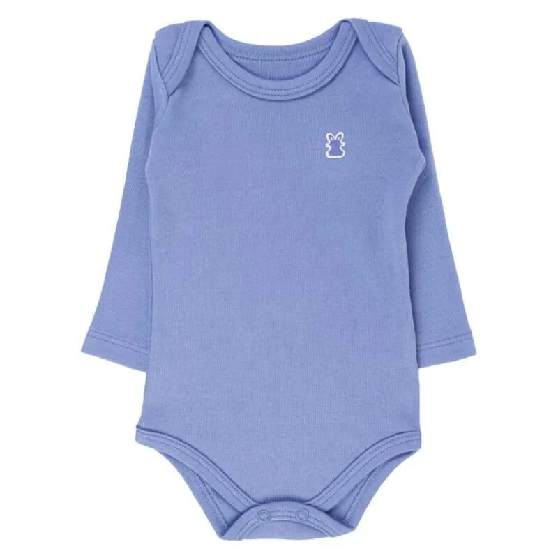 Body Manga Longa RN Timeless Azul Jeans (MP)