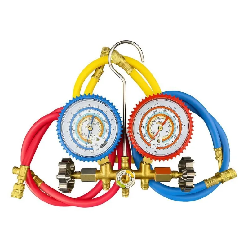3x Manifold Refrigeração Ar Condicionado R12/r22/r134/404