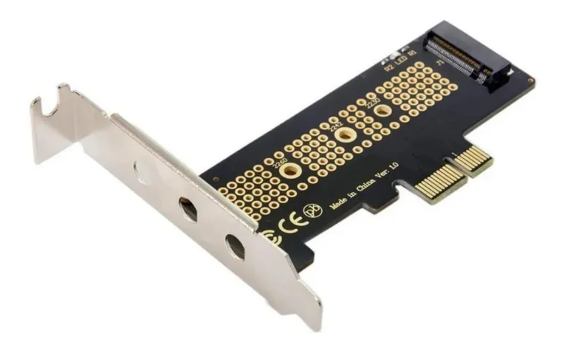 3x Placa Adaptadora Ssd Nvme Pci-e 3.0 X1 Para M-key
