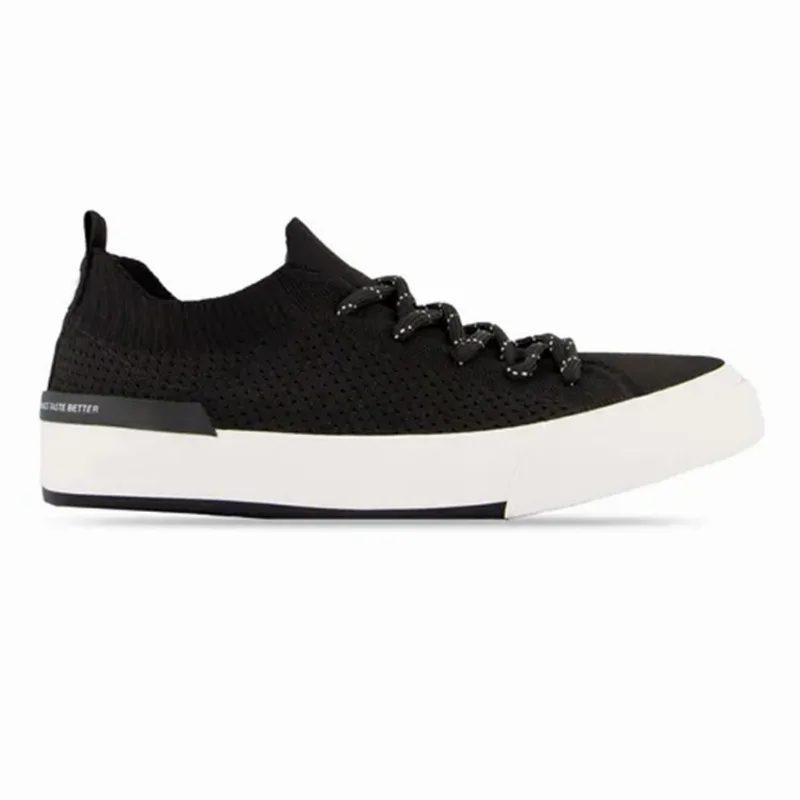 Tênis Coca Cola Atlanta Knit Feminino Preto Conforto Sapaten