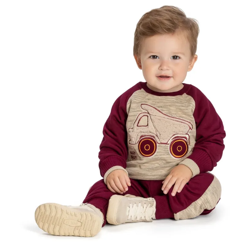 Conjunto Dumont Caminhão Bordado