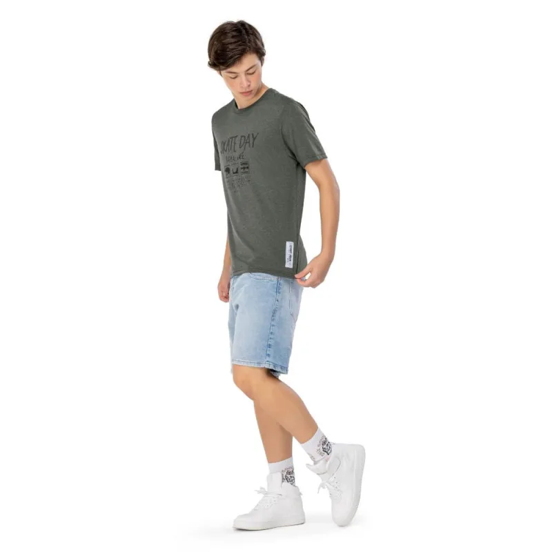 Camiseta Skate Day - Não Disponível - Moda