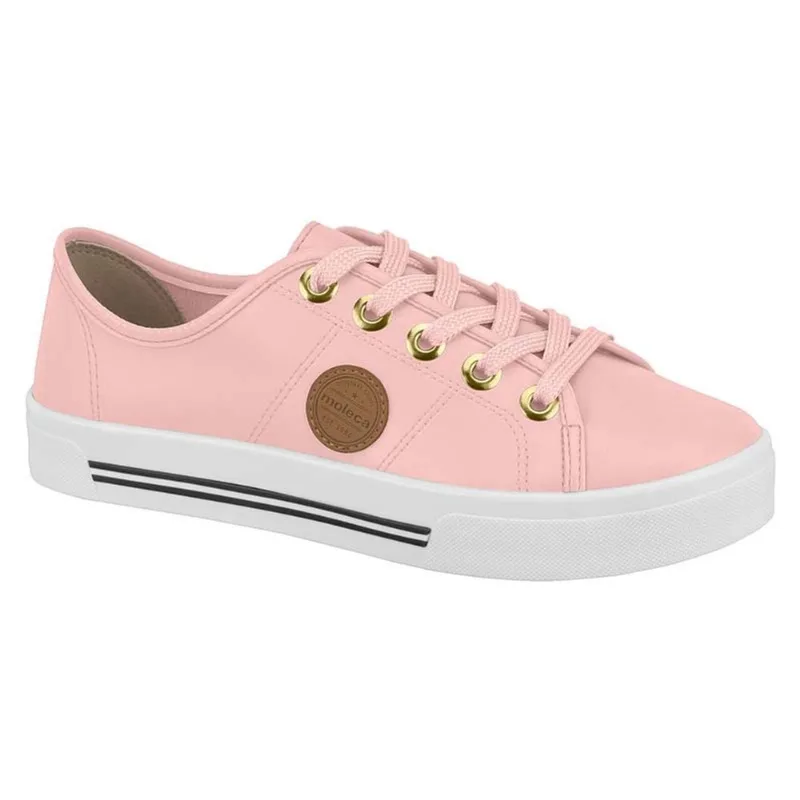 Tênis feminino casual moleca Napa Rose 34 ao 39