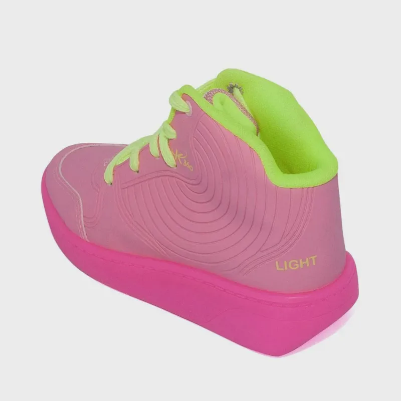 Tênis Infantil Kidy Street Star com Led e Rodinha Ref: 3191005