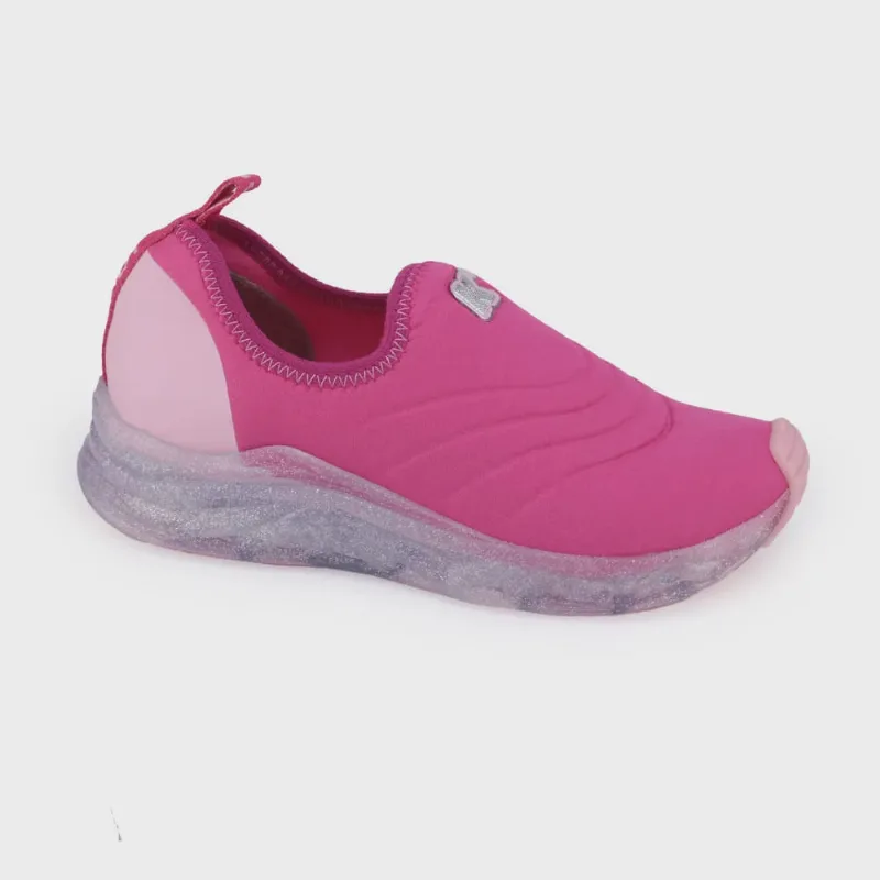 Tênis Infantil Kidy Light Fun 035.1075 Slip On Com Luz