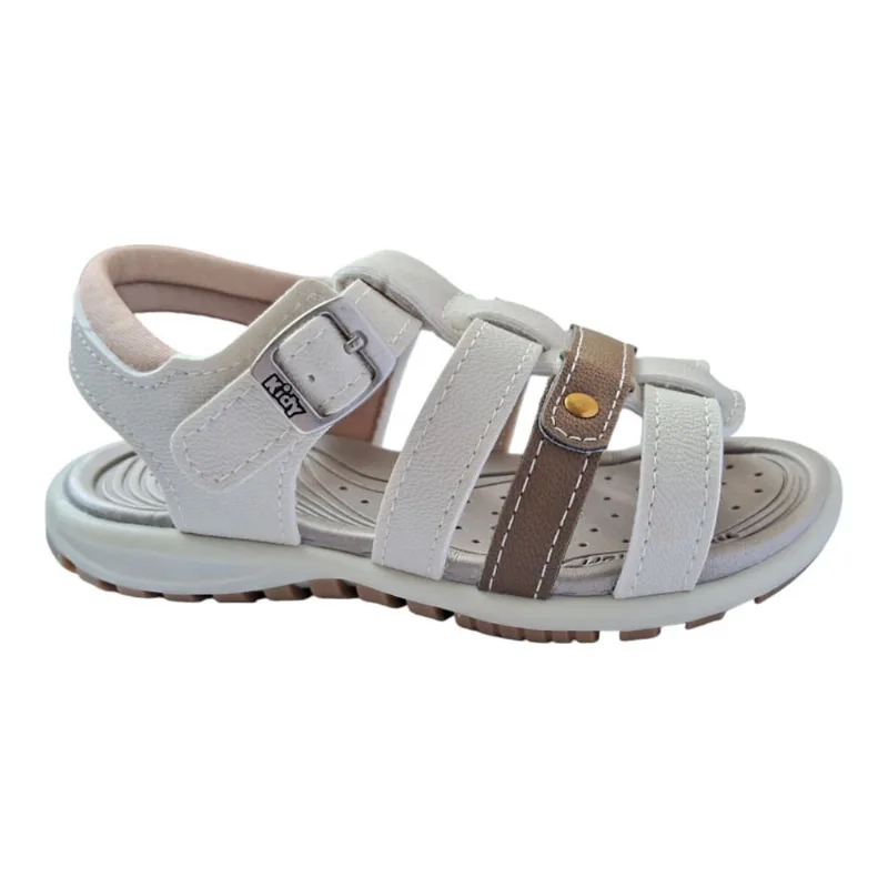Sandalia Infantil Kidy Tiras Emborrachada Confort Kids