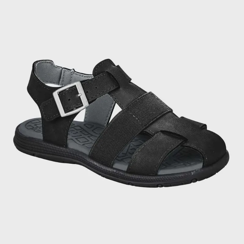 Sandália Papete Infantil Confort Preto Kidy 159-9341