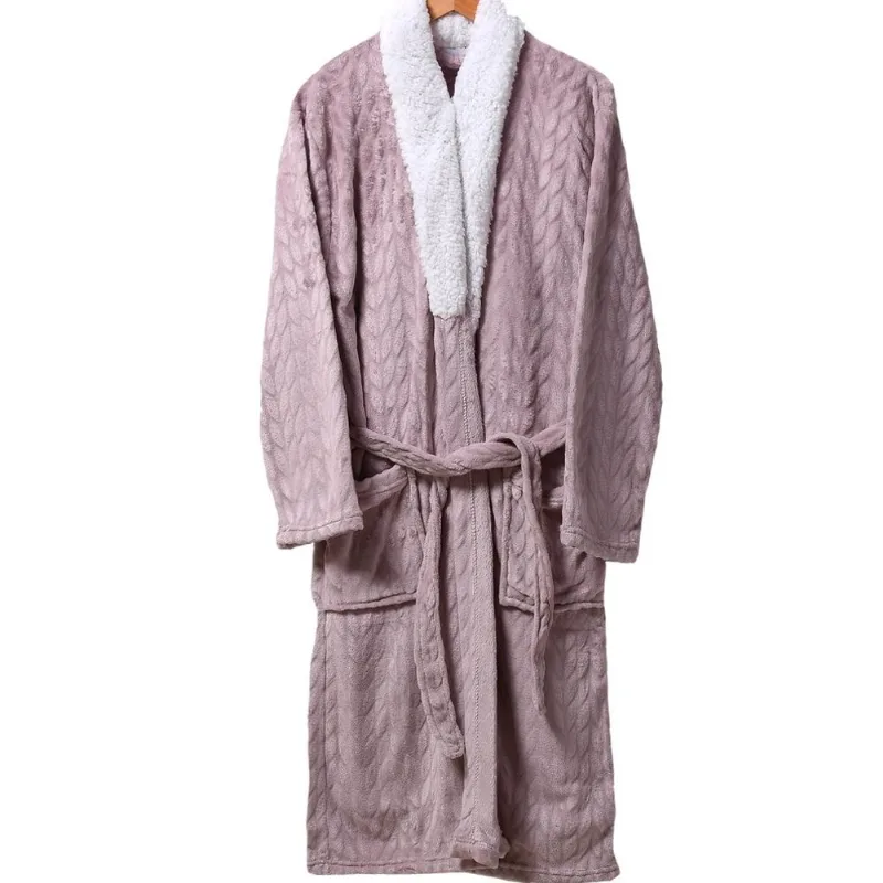 Roupão Sherpa Lã De Carneiro Toque Flannel