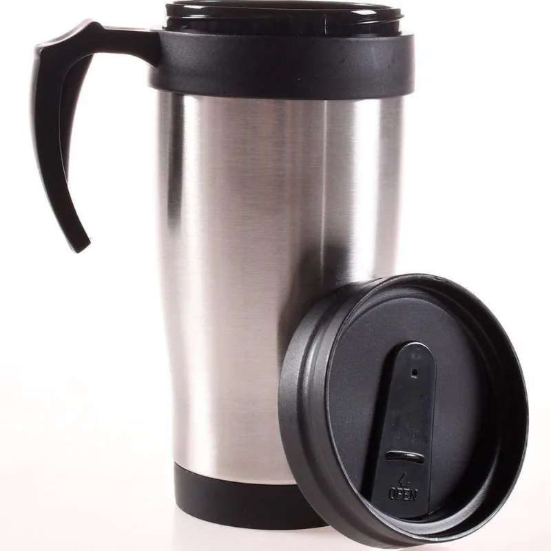 Caneca Para Viagem Térmica Com Tampa 400Ml