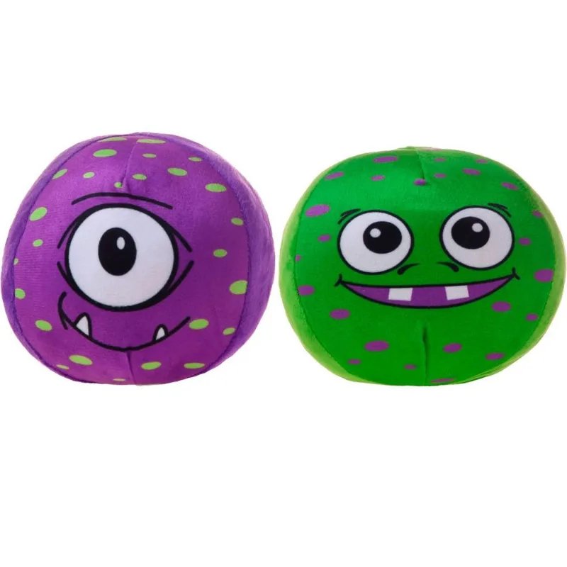 Pelúcia Bola Funny Monstros 18cm Sortidos