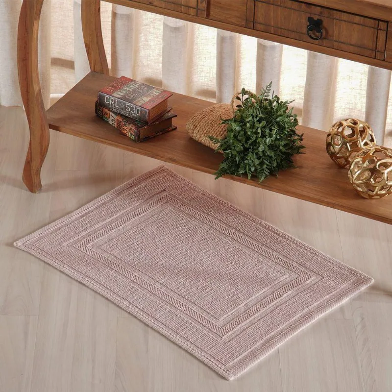 Tapete Nobile Jacquard 100% Algodão 1300g/m 50x70cm Peach