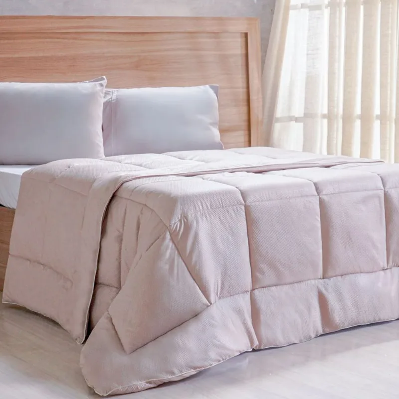 Edredom Prime Casal 3d Embossed 180x220cm Linho