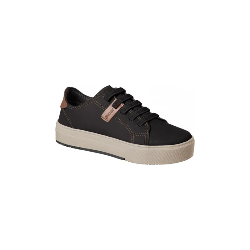 Tênis Infantil Masculino Bical Street Elástico Preto