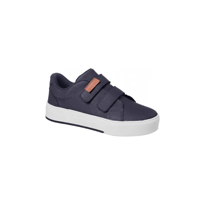 Tênis Infantil Masculino Bical Street Fecho Duplo Marinho
