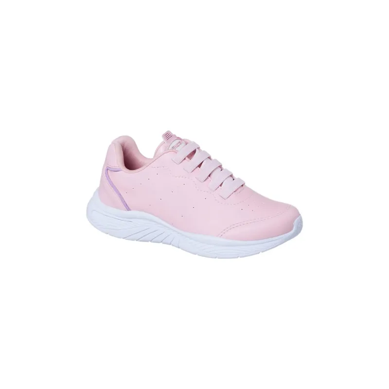 Tênis Infantil Feminino Bical Gamer Cadarço Rosa