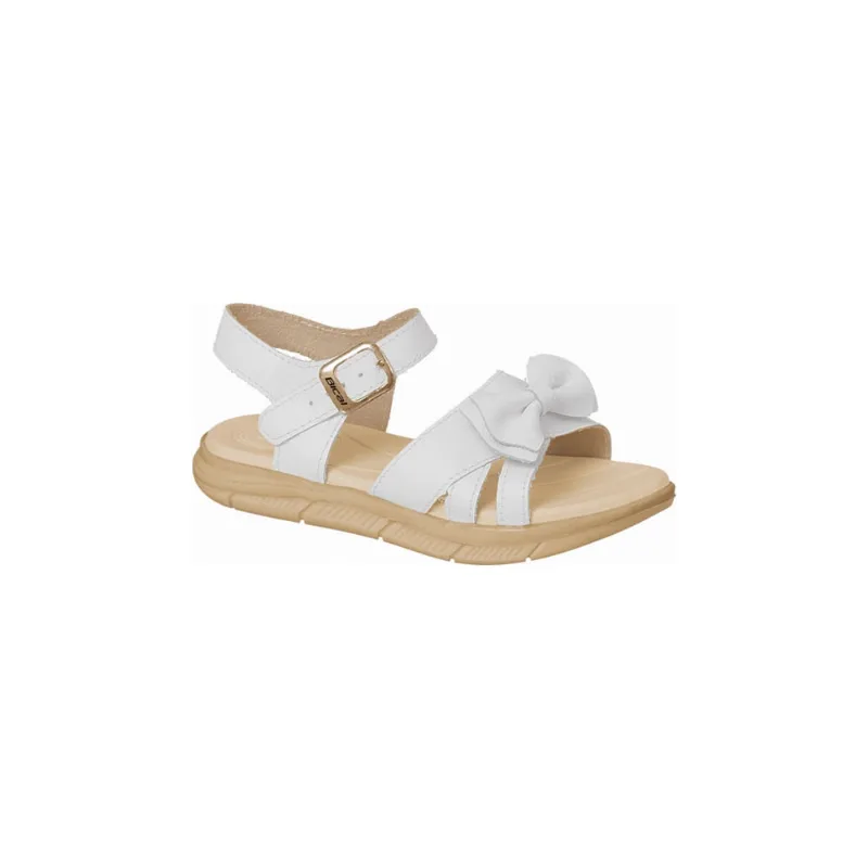 Sandália Infantil Feminina Bical Surf Laço Branca