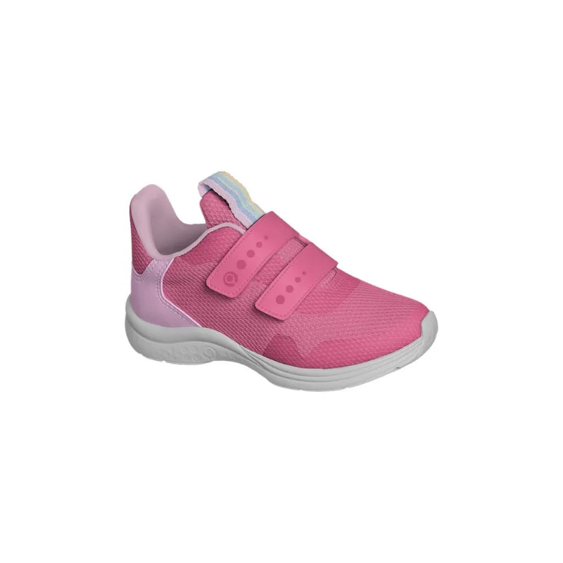 Tênis Infantil Feminino Ortopé Joy Comfy Fecho Duplo Pink