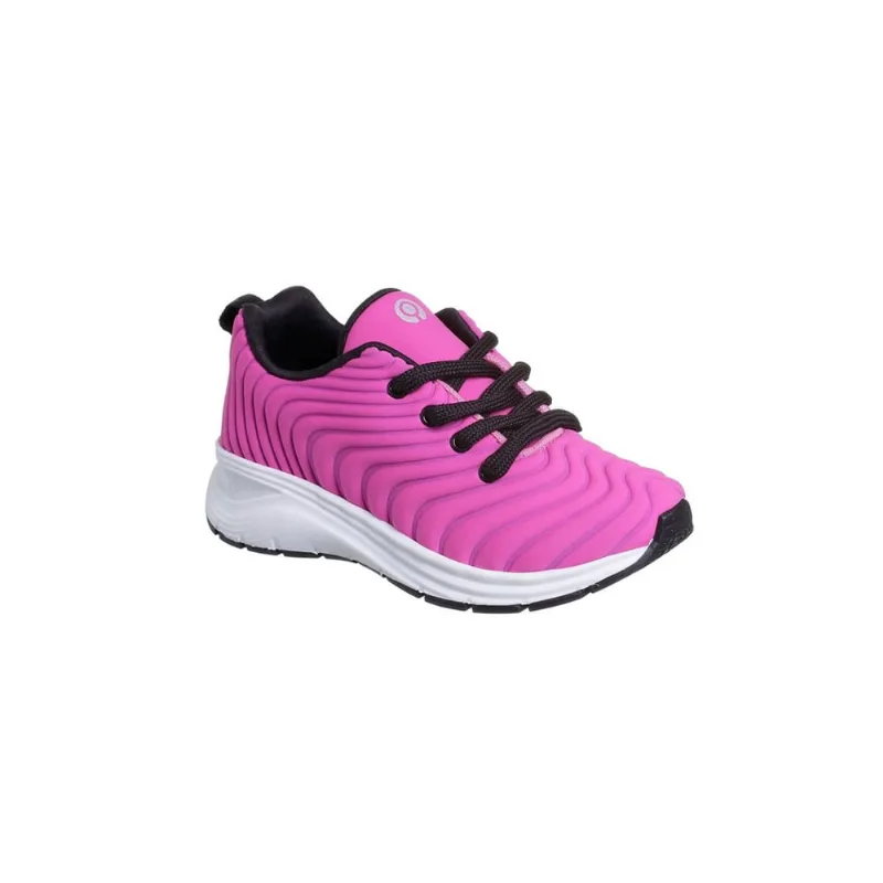 Tênis Infantil Feminino Ortopé Flex Run Cadarço Pink