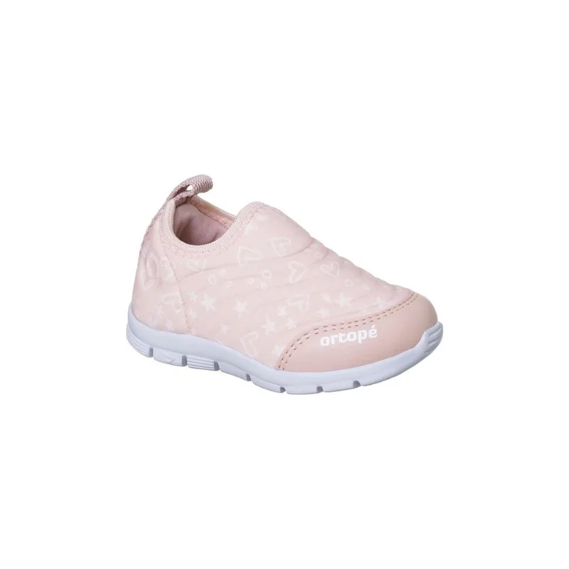Tênis Infantil Feminino Ortopé Eva Baby Rosa Blush