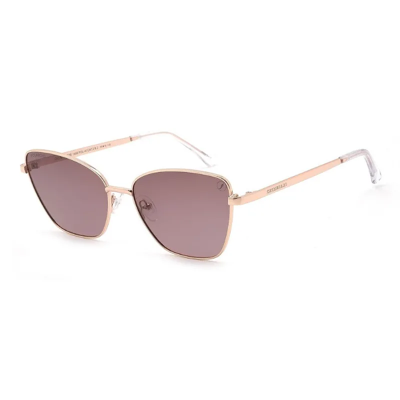 Óculos de Sol Feminino Chilli Beans Casual Polarizado Rosé OC.MT.4298.1495
