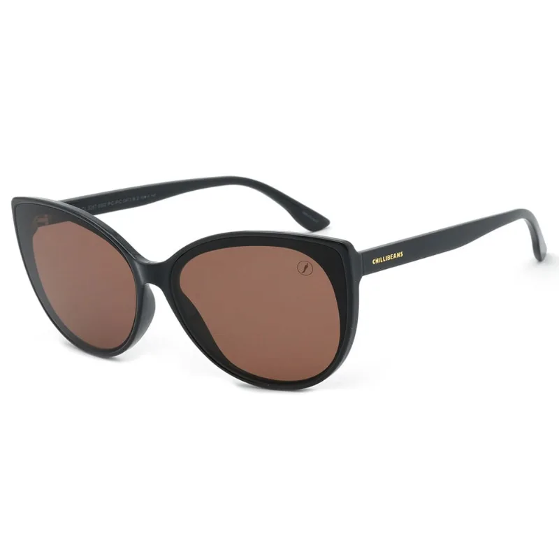 Óculos de Sol Feminino Chilli Beans Cat Marrom OC.CL.5267.0202 M