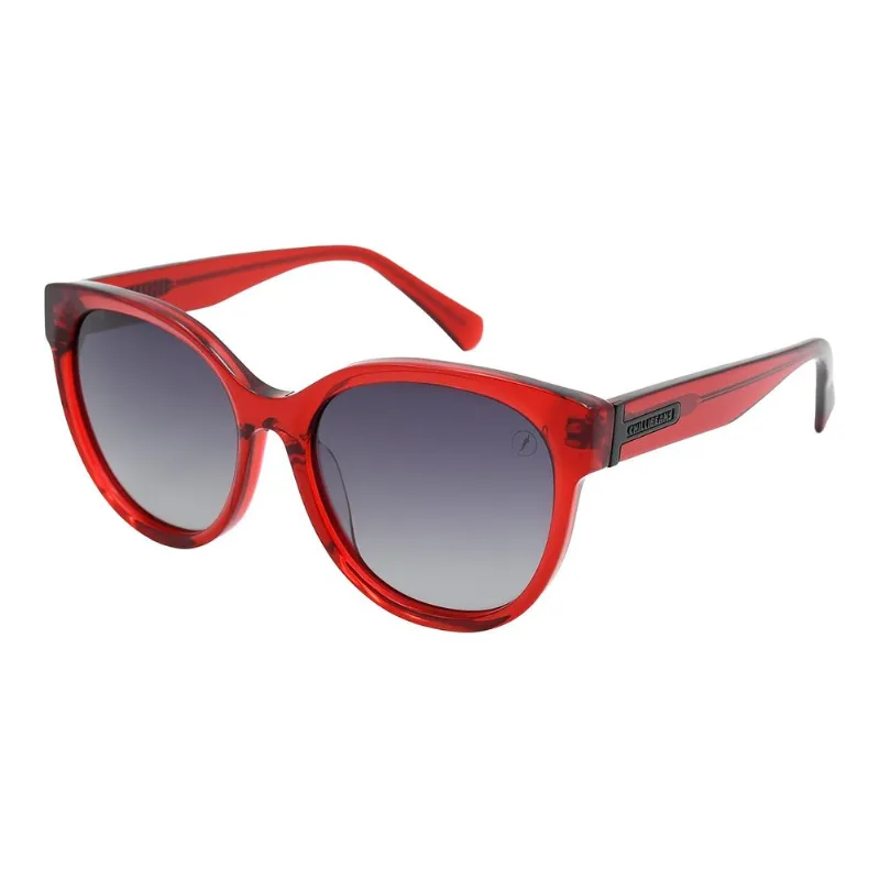 Óculos de Sol Feminino Anitta Redondo Polarizado Degradê Vinho OC.CL.5686.2018 M