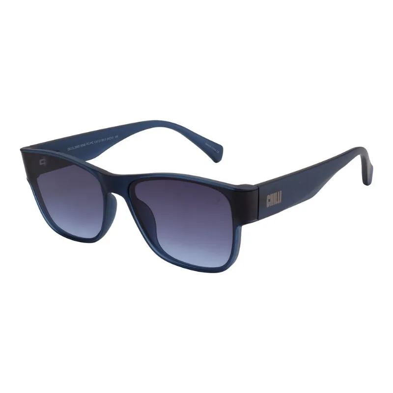 Óculos de Sol Feminino Bended Lenses Quadrado Degradê Azul OC.CL.5903.8308