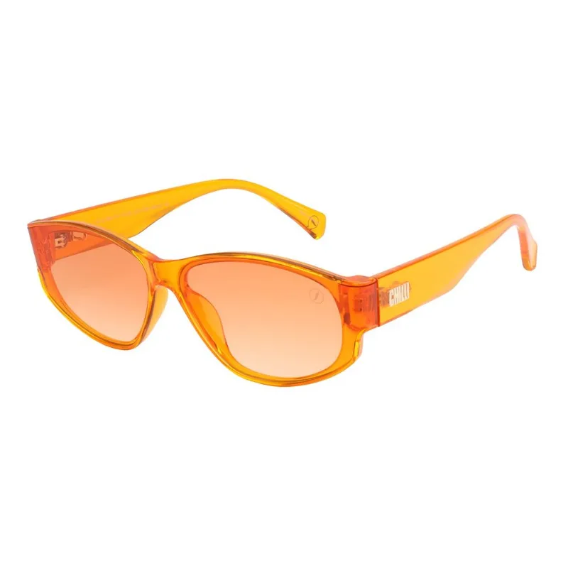Óculos de Sol Feminino Bended Lenses Redondo Laranja OC.CL.5904.1111 M