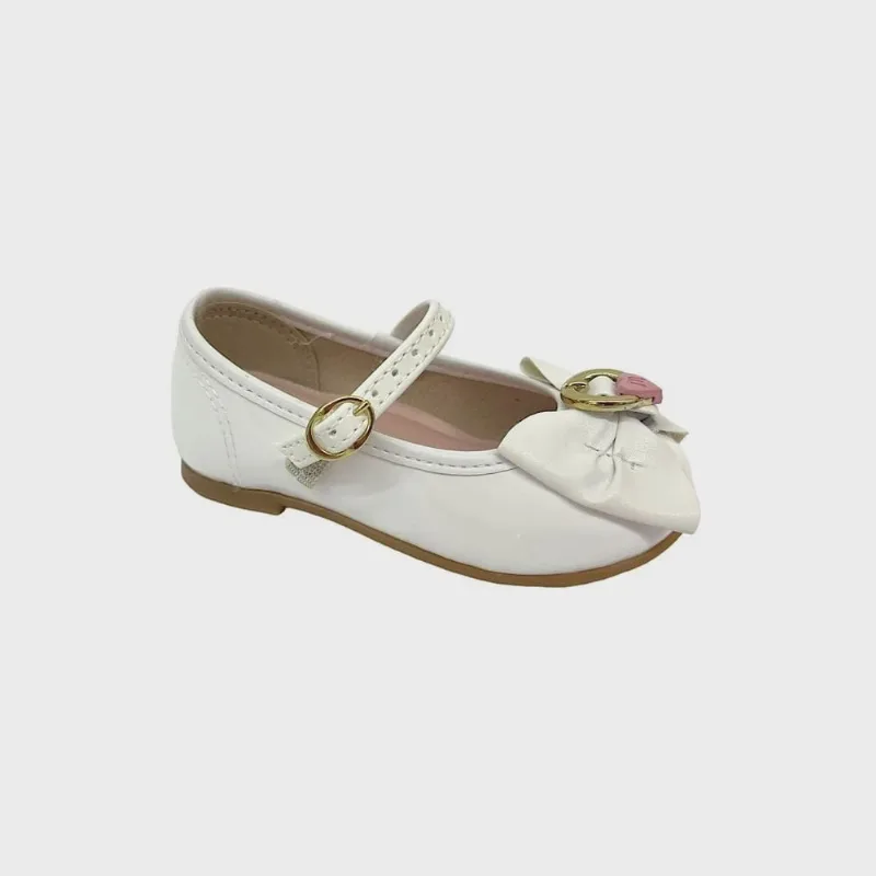 Sapato Boneca meninas Molekinha Batizado Verniz 2106.1030