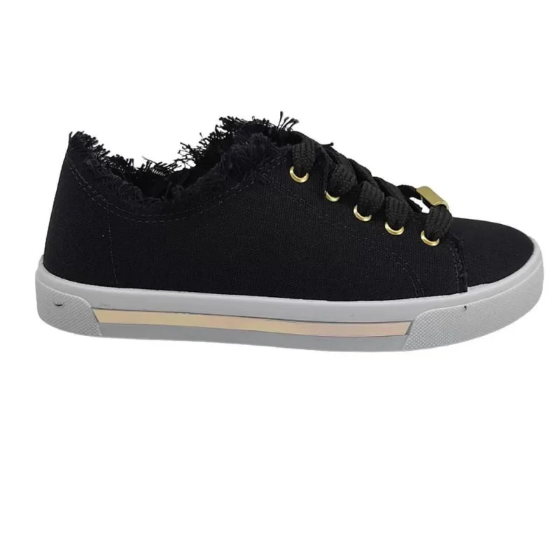 Tênis Feminino Casual Infantil Desfiado Molekinha 2524331