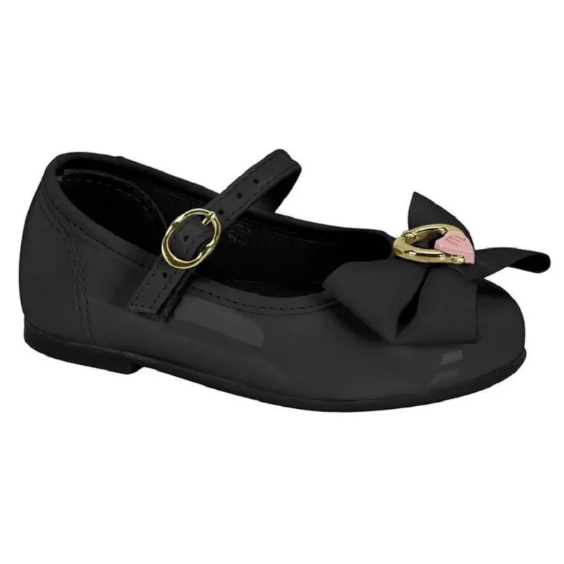 Sapatilha Molekinha Verniz Premium Preto 2106.1030