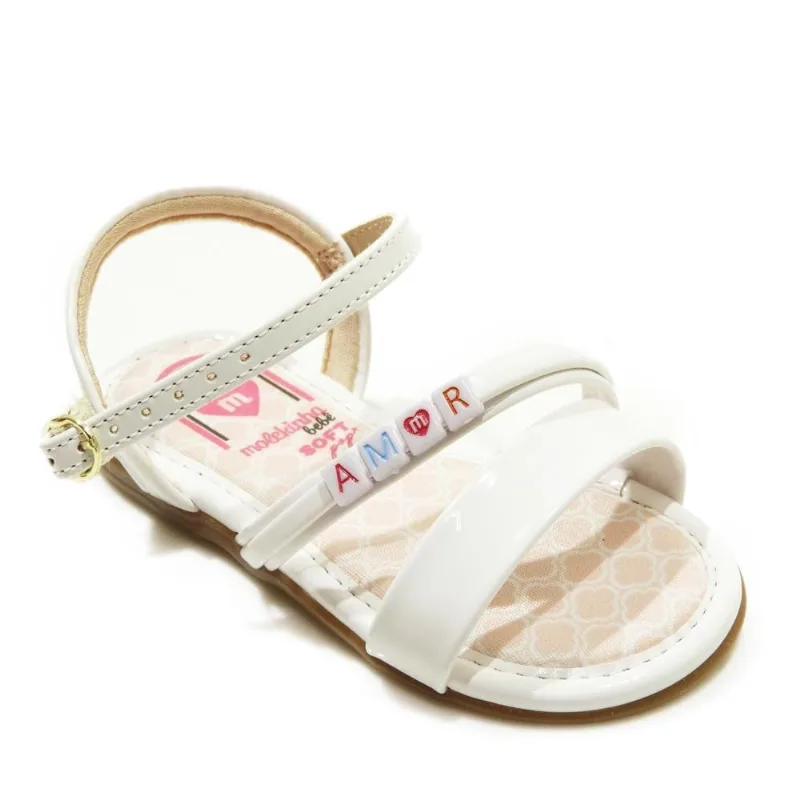 Sandália Infantil Molekinha Verniz 2112563 Premium
