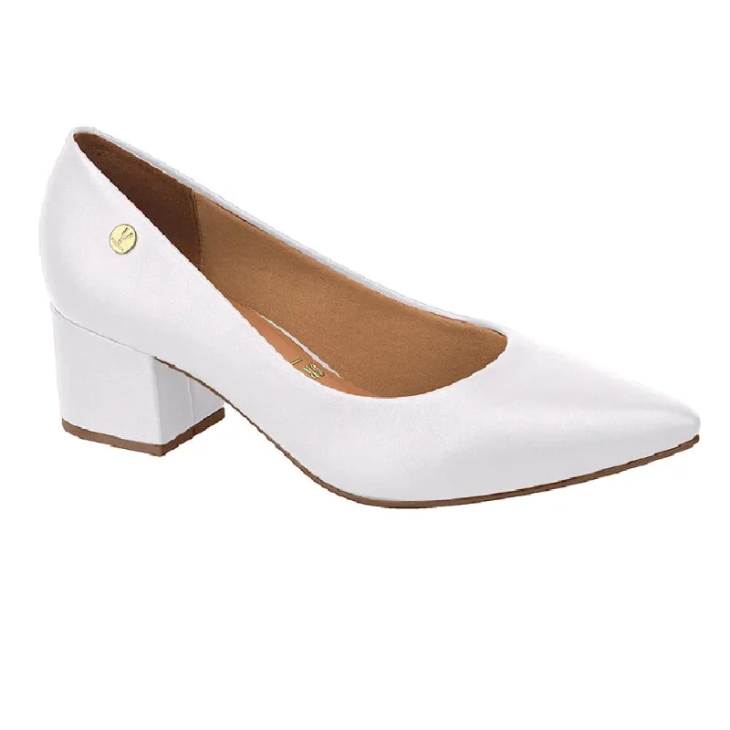 Scarpin Vizzano Salto Bloco Ref 1220.315.7286 Branco 034