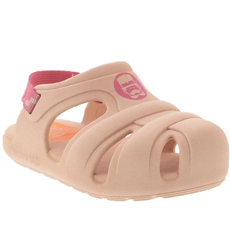 Babuche Infantil Grendene Mundo Bita Rosa Tamanho 20/21