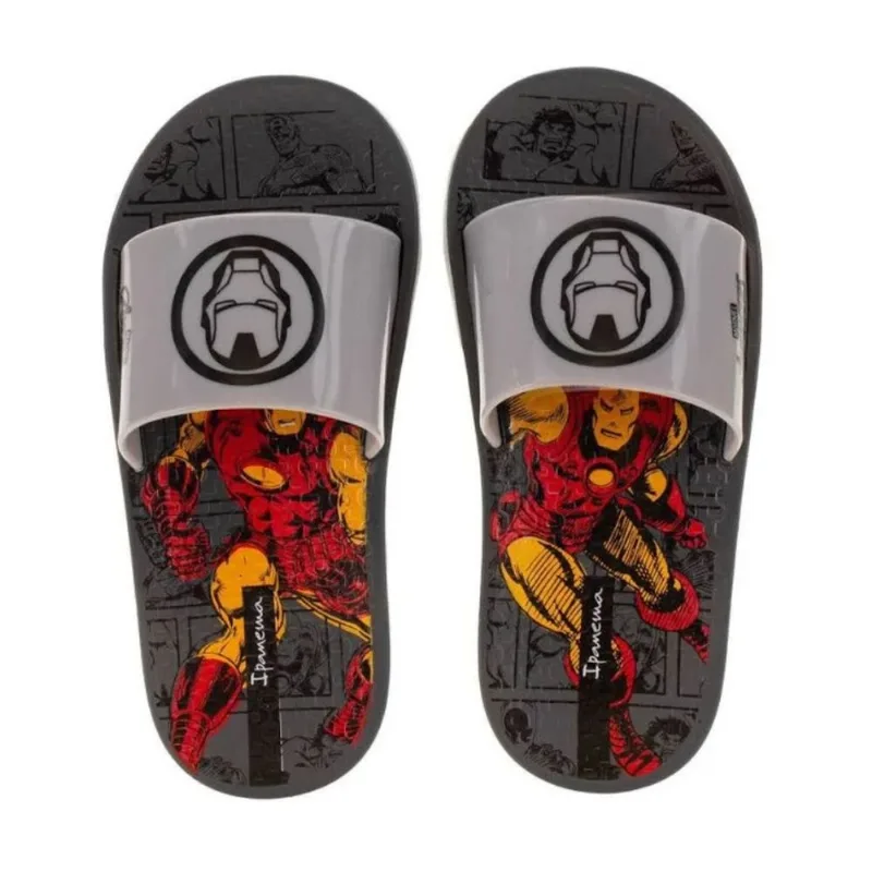 Chinelo Infantil Menino Ipanema Homem de Ferro 33/34
