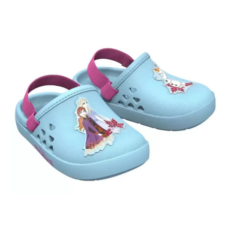 Sandália Babuche Infantil Disney Tamanho 22 Azul Grendene