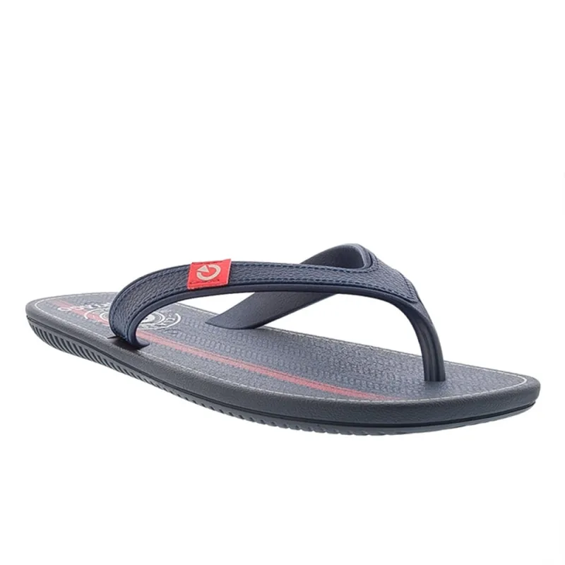 Sandália Cartago Masculina Dakar 43/44 Azul e Vermelha - CARTAGO