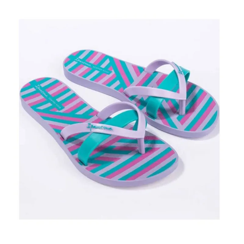 Chinelo Feminino Ipanema Kirei Violeta e Azul 37/38