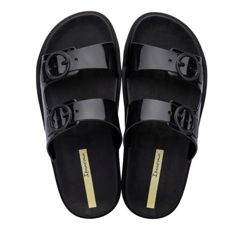Chinelo Ipanema Feminino Infantil Follow Slide Preto 28 - IPANEMA