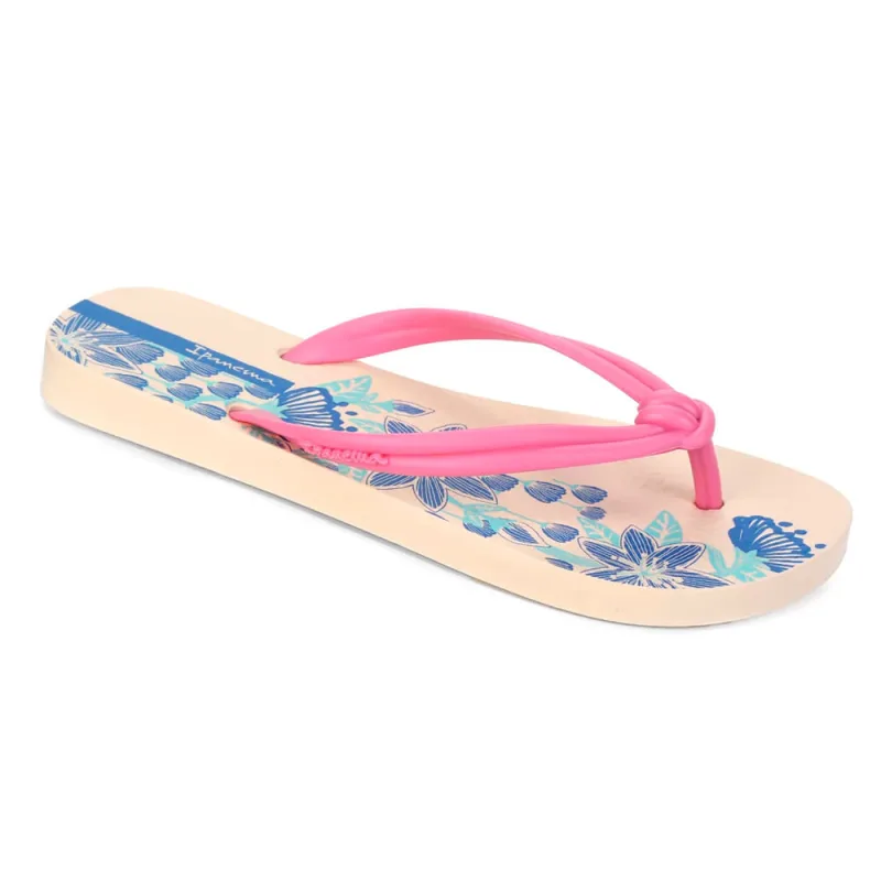 Sandália Ipanema Elo Print Azul/Bege e Rosa 35 - IPANEMA - Vestuário