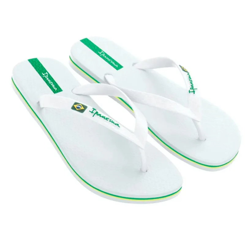 Sandália Ipanema Brasil Branco e Branco 43/44 - IPANEMA
