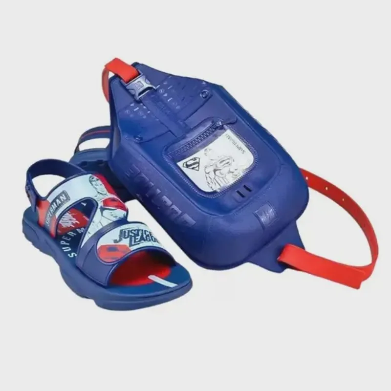 Sandália Masculina Infantil Liga da Justiça Grendene 22759
