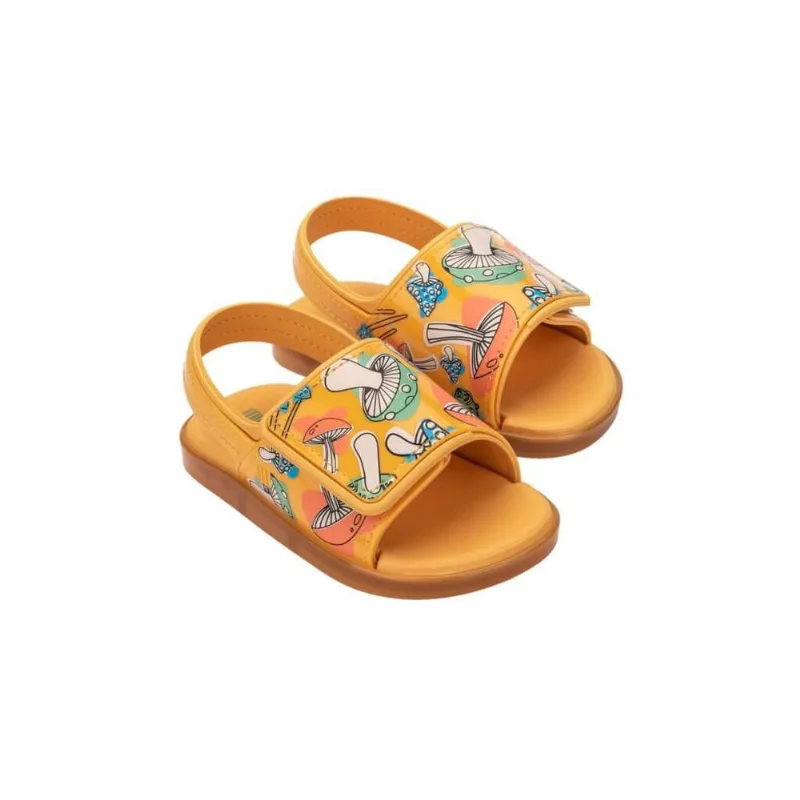 Sandália Infantil Mini Melissa Baby Brave Estampado Masculino Feminino