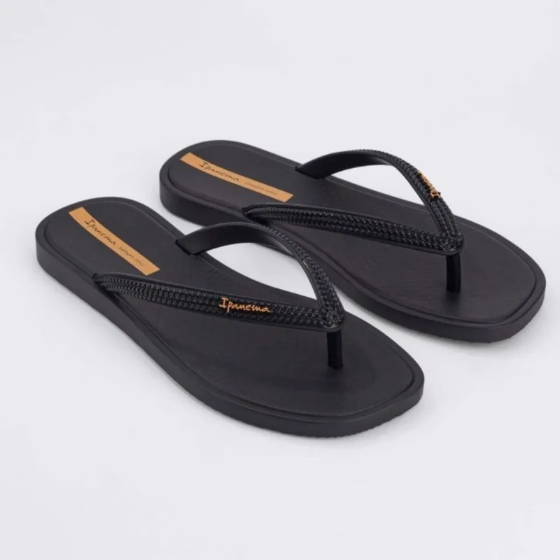 Chinelo de Dedo Ipanema Feminino Solar Preto 35